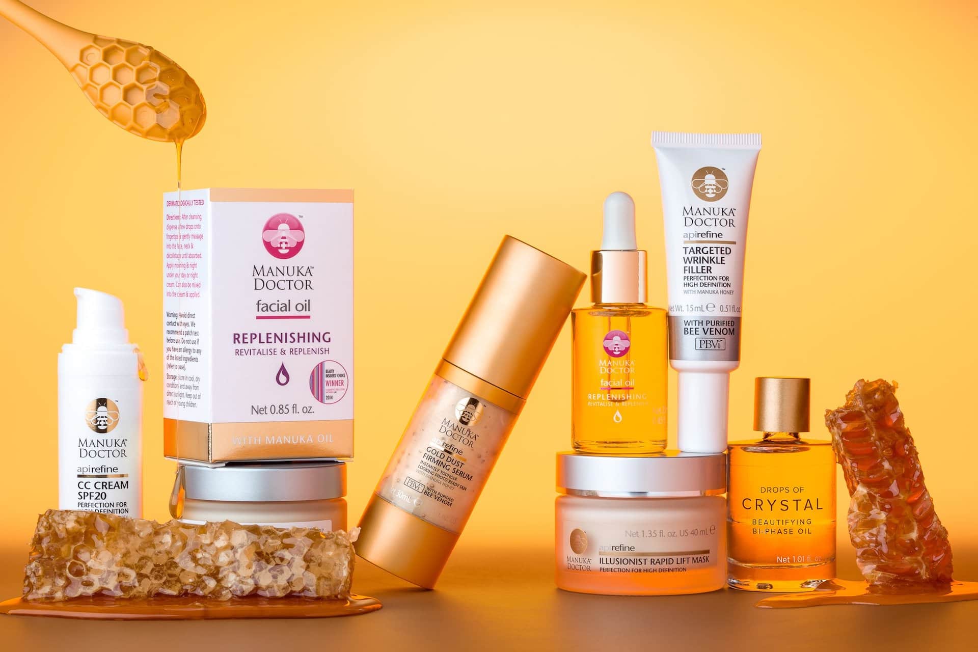 Honey skin care Manuka Products Doctor Raw Honey